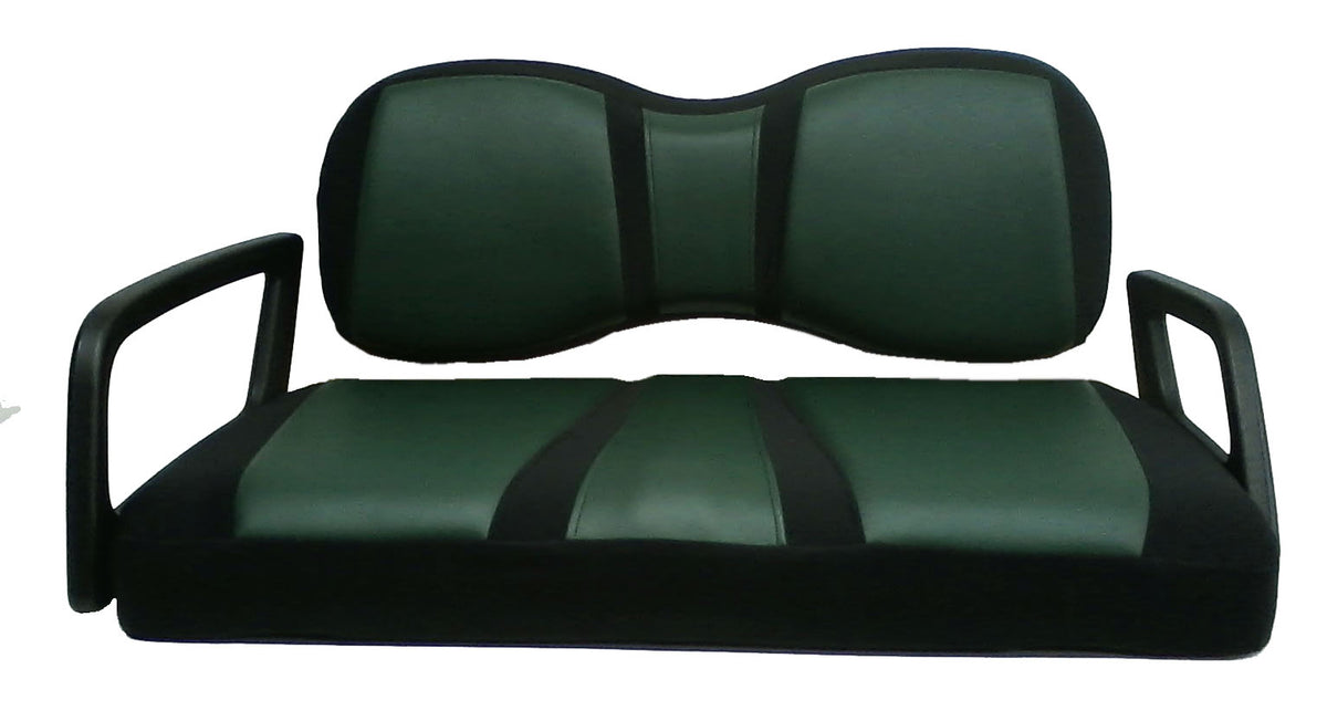 Blade Golf Cart Front Seat Covers for Club Car DS - Lime  Green/Charcoal/Black - Performance Plus Carts